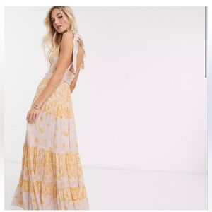 FREE PEOPLE let’s smock about it dress